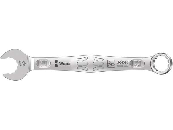 Wera 020221 Otevřený očkový klíč 15 x 174 mm Joker 6003 na pedály