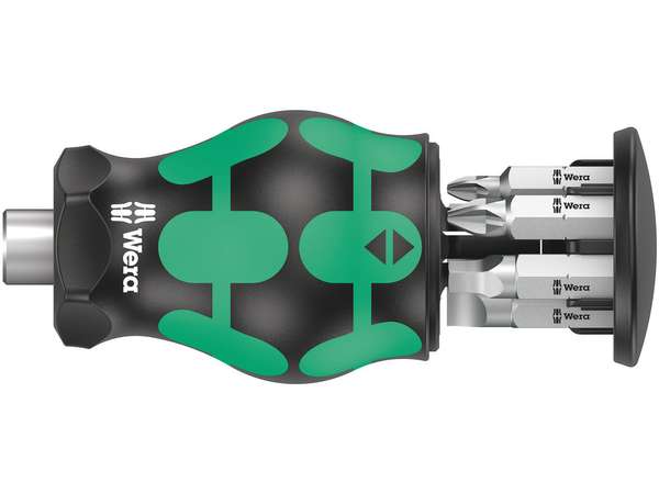 Wera 008878 Držák bitů Kraftform Kompakt Stubby se zásobníkem 5 (6 dílů)