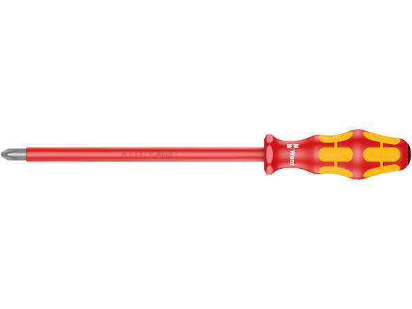 Wera 006168 Elektrikářský šroubovák Kraftform Plus PZ 4x200 mm typ 165 i VDE