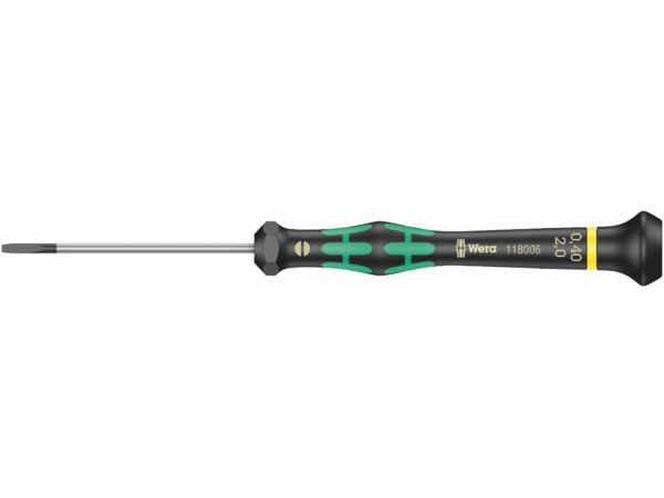 Wera 118006 Šroubovák plochý 0,4x2x60 mm k použití v elektronice Kraftform Micro typ 2035