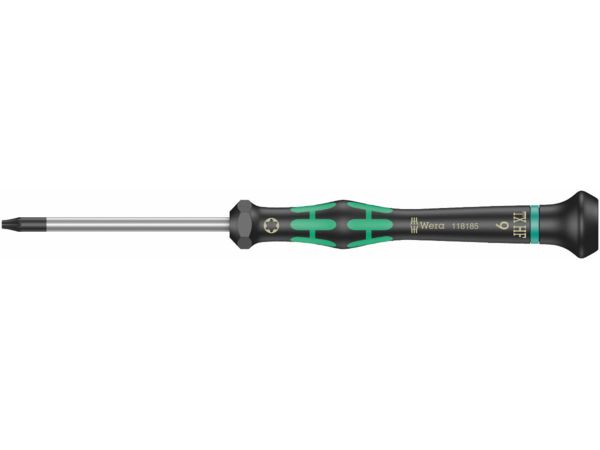 Wera 118185 Šroubovák TORX TX 9 HFx60 mm k použití v elektronice Kraftform Micro typ 2067,