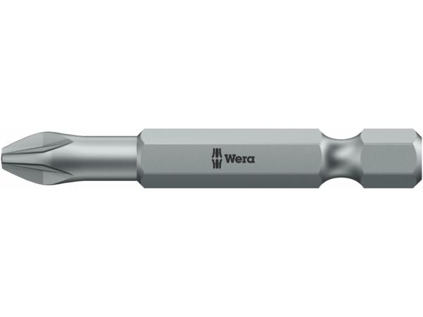 Wera 060010 Šroubovací bit 1/4 Hex PZ 2 x 50 mm, typ 855/4 TZ PZ na křížové šrouby Pozidri