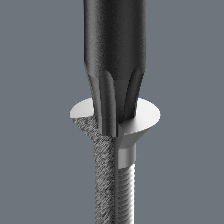 Wera 118186 Šroubovák TORX TX 10 HFx60 mm k použití v elektronice Kraftform Micro typ 2067