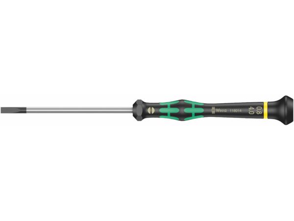 Wera 118014 Šroubovák plochý 0,8x4x80 mm k použití v elektronice Kraftform Micro typ 2035