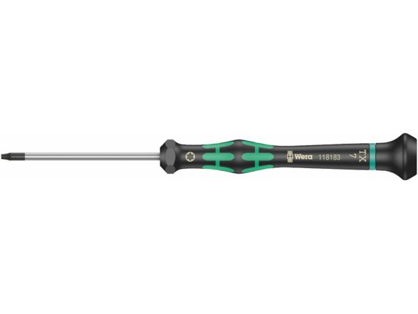 Wera 118183 Šroubovák TORX TX 7 HFx60 mm k použití v elektronice Kraftform Micro typ 2067,