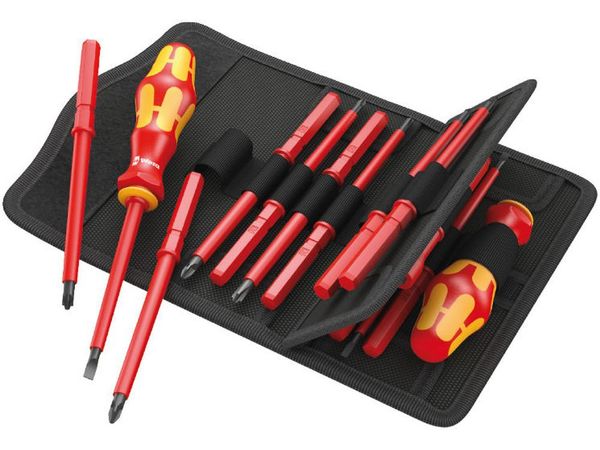 Wera 347107 Sada šroubováků Kraftform Kompakt VDE 18 Universal 2 (18 ks)