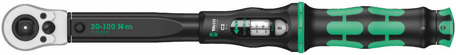 Wera 075625 Momentový klíč Wera Click-Torque C 2 Push R/L oboustranně nastavitelný (20 ­÷