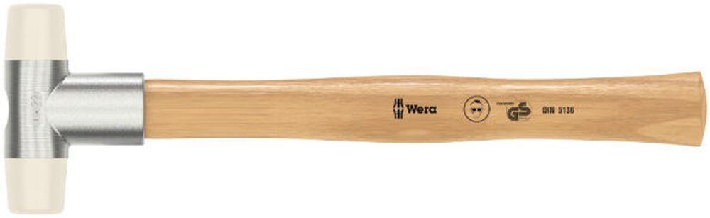 Wera 000315 Vyklepávací palička 101 - 3. Hlavy z Nylonu. Jasanová rukojeť 280 mm