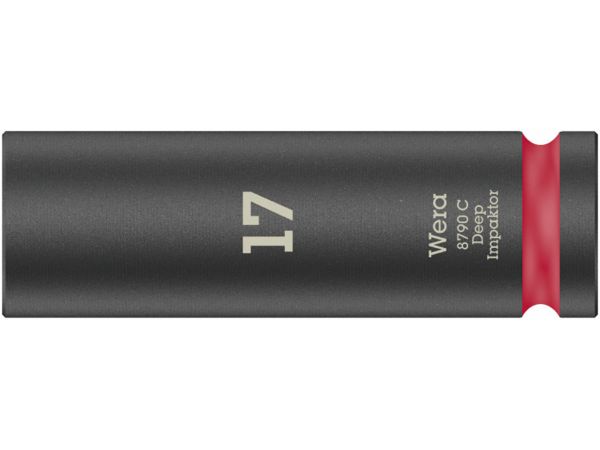 Wera 004834 Nástrčná hlavice 1/2" šestihran 17 mm typ 8790 C Impaktor Deep
