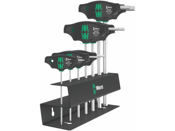 Wera 023453 Šroubováky Hex-Plus 2,5 ÷ 10 mm s příčnou rukojetí typ 454/7 HF Set 2 Přidržov