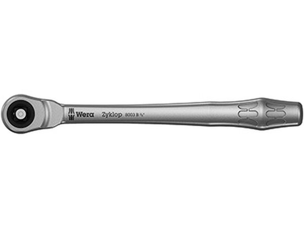 Wera 004033 Ráčna Zyklop Metal 8003 B průch.čtyřhran, upínací část 3/8"