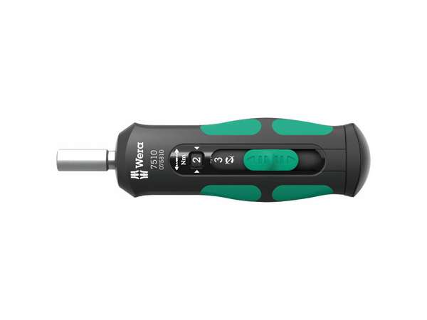 Wera 075810 Momentový šroubovák Kraftform Safe-Torque Speed. Typ 7510 (1 ÷ 3 Nm)