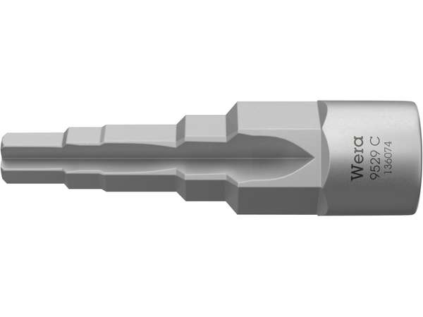 Wera 136074 Stupňovitý (krokový) montážní klíč 1/2" s rozměry 3/8 ÷ 1/2" a 16 - 21 mm. Typ