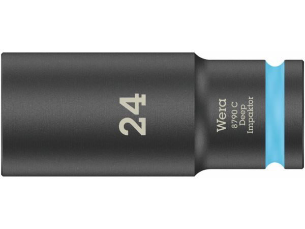 Wera 004839 Nástrčná hlavice 1/2" šestihran 24 mm typ 8790 C Impaktor Deep
