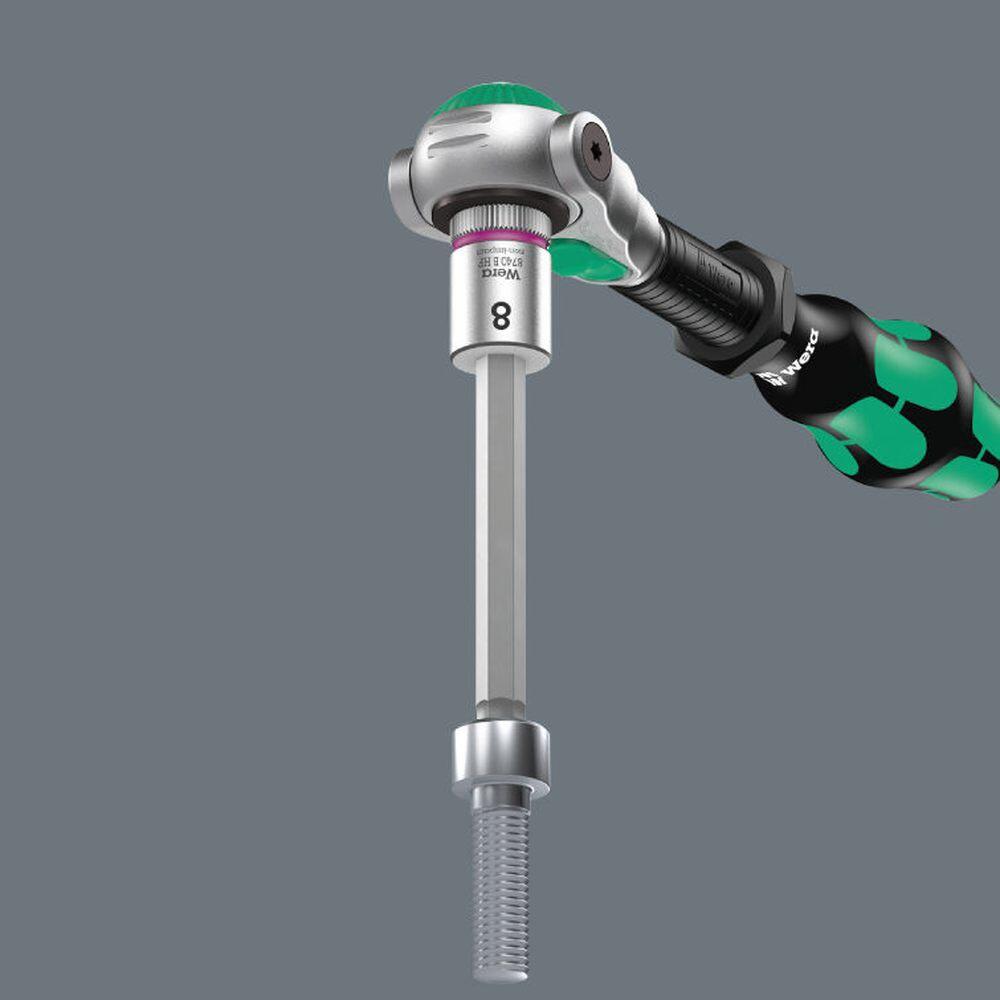 Wera 003180 Sada 8740 B HF 1. Zástrčné nástavce inbus pro Zyklop 3/8″ (7 ks)