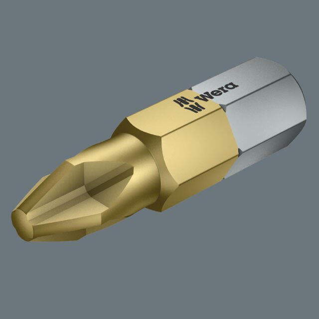 Wera 480222 Šroubovací bit 1/4″ PZ 2 typ 855/1 TiN