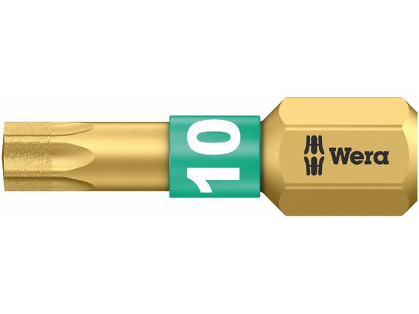 Wera 066100 Bit 1/4" TX 10 x 25 mm, bitorsion typ 867/1 TORX BDC