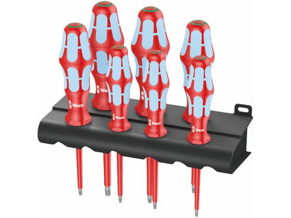Wera 022767 Sada šroubováků Kraftform VDE 3167 i/7 TORX® (7 dílů + stojánek)