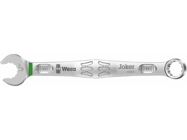 Wera 020219 Očkoplochý klíč 9 mm 6003 Joker, vyhnutý