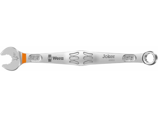 Wera 020190 Očkoplochý klíč 5.5 mm 6003 Joker, vyhnutý
