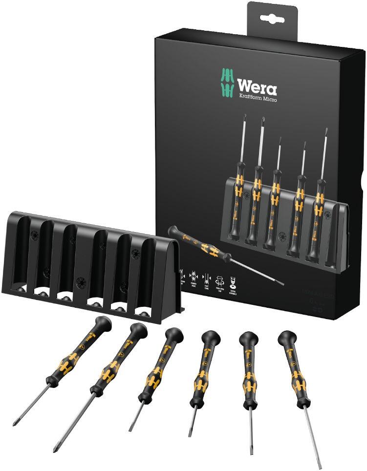 Wera 030170 Sada mikro šroubováků pro jem.elektr. 1578 A/6 ESD (6 ks)
