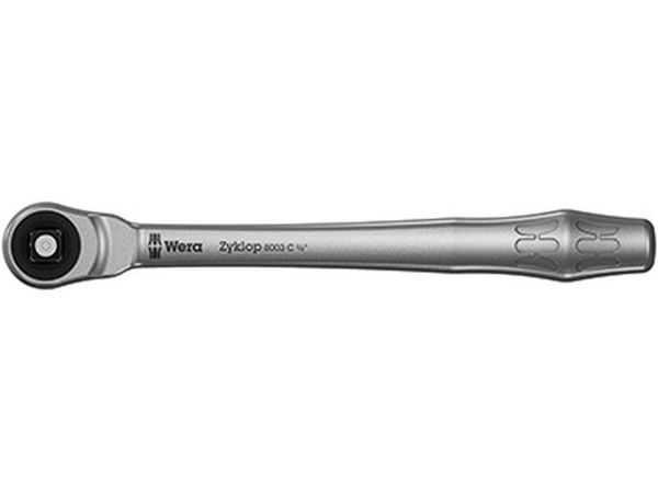 Wera 004063 Ráčna Zyklop Metal 8003 C průch.čtyřhran, upínací část 1/2"