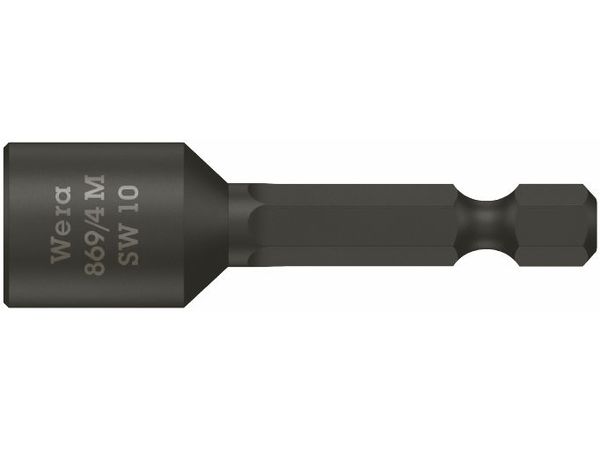 Wera 060425 Nástrčná hlavice 1/4" šestihran 10 x 50 mm typ 869/4 M