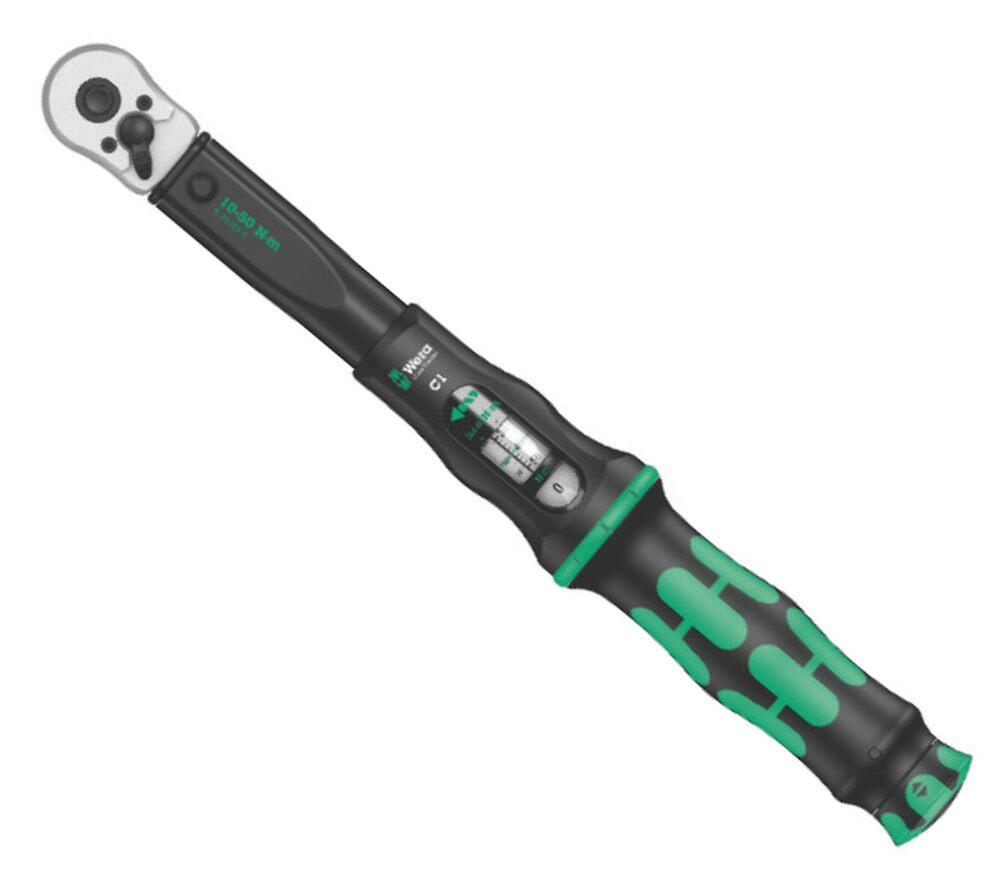 Wera 075620 Momentový klíč Wera Click-Torque C 1 s přepínací ráčnou 1/2" (10 - 50 Nm)