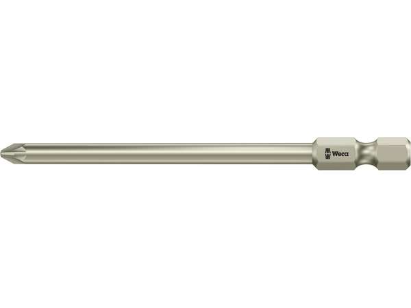 Wera 071084 Šroubovací bit 1/4 Hex PZ 1 x 89 mm, typ 3855/4 Z PZ, nerezová ocel