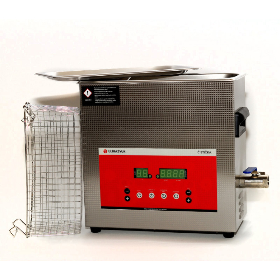 Ultrazvuk Ultrazvuková čistička Ultrasonic Laboratory 6 Dual