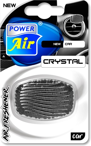 POWER Air Perličkový osvěžovač vzduchu CRYSTAL New Car