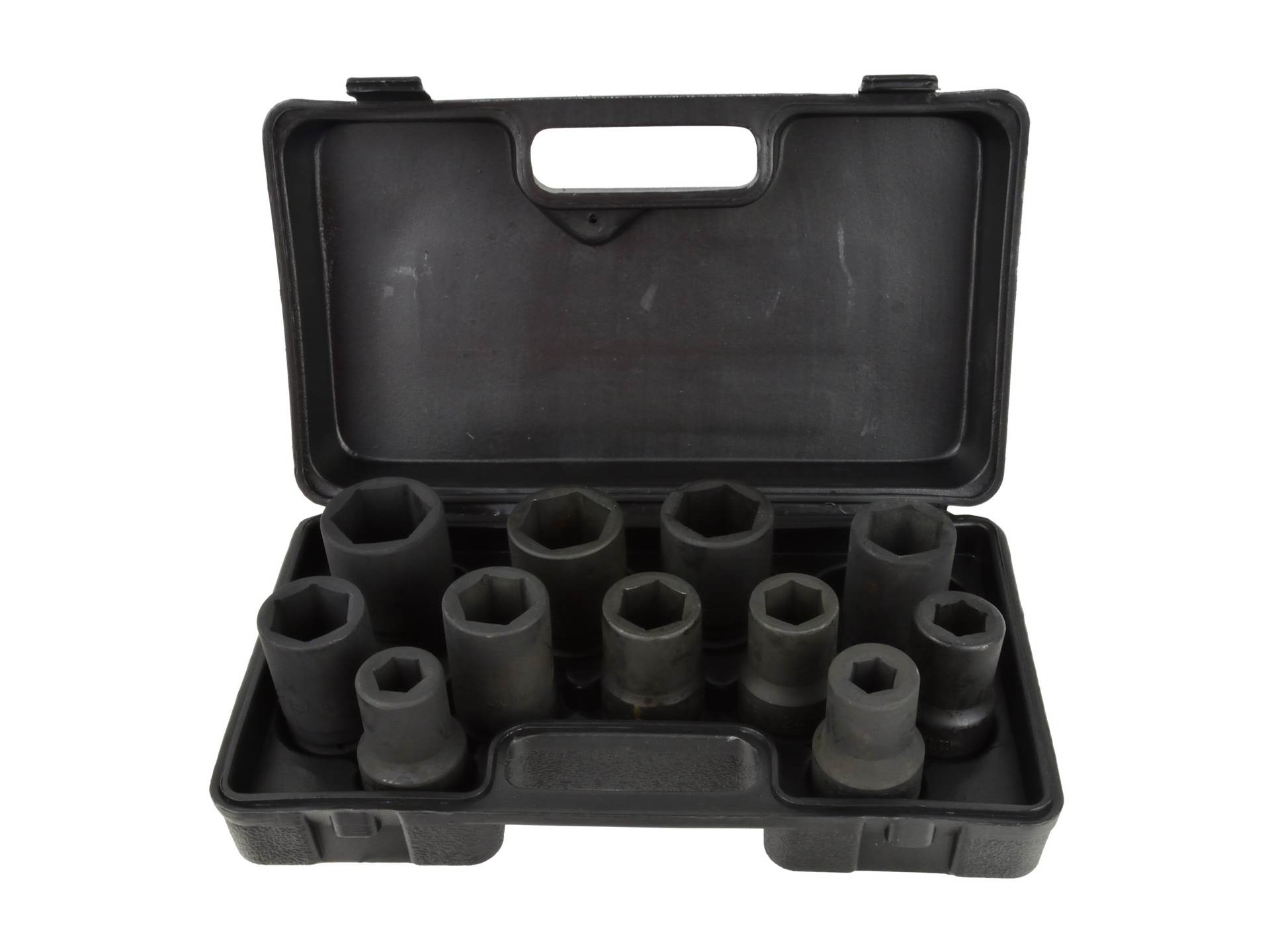 GEKO Hlavice nástrčné úderové 1", 17-41 mm, sada 11 ks