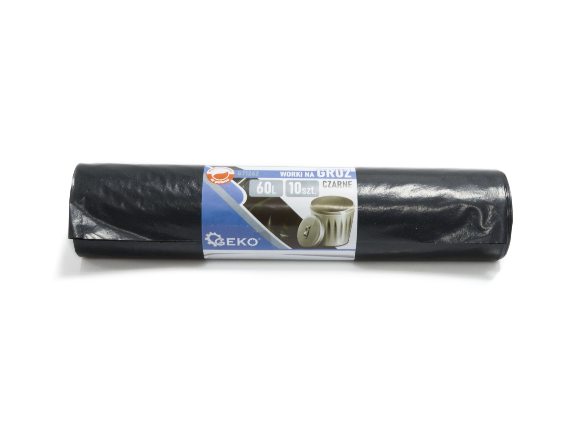 Pytel na odpad 60 l, extra pevné, LDPE plast, černý, 10 ks
