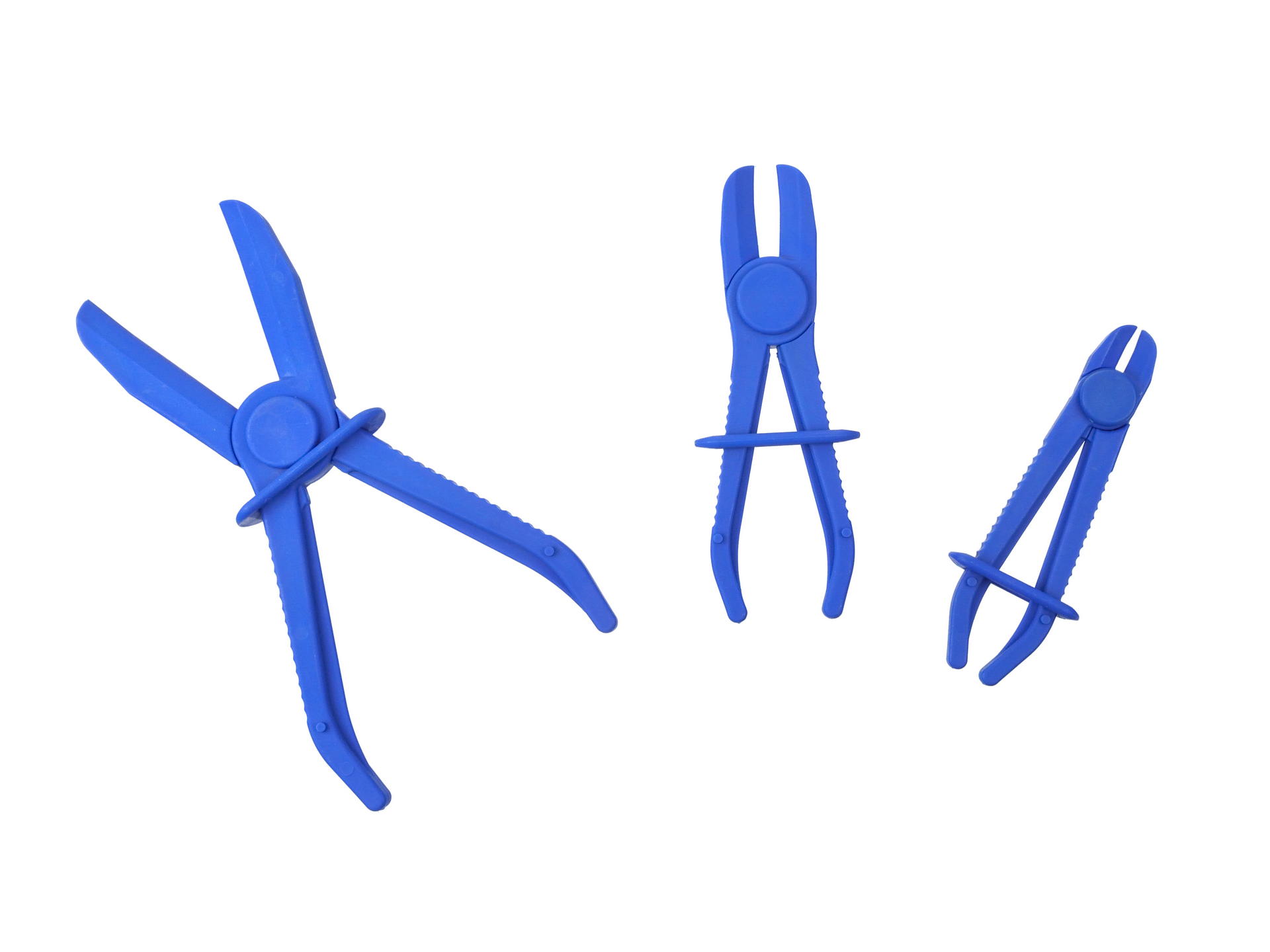 Svorky na kovové hadice, utěsnění konců brzdového potrubí, 3 ks