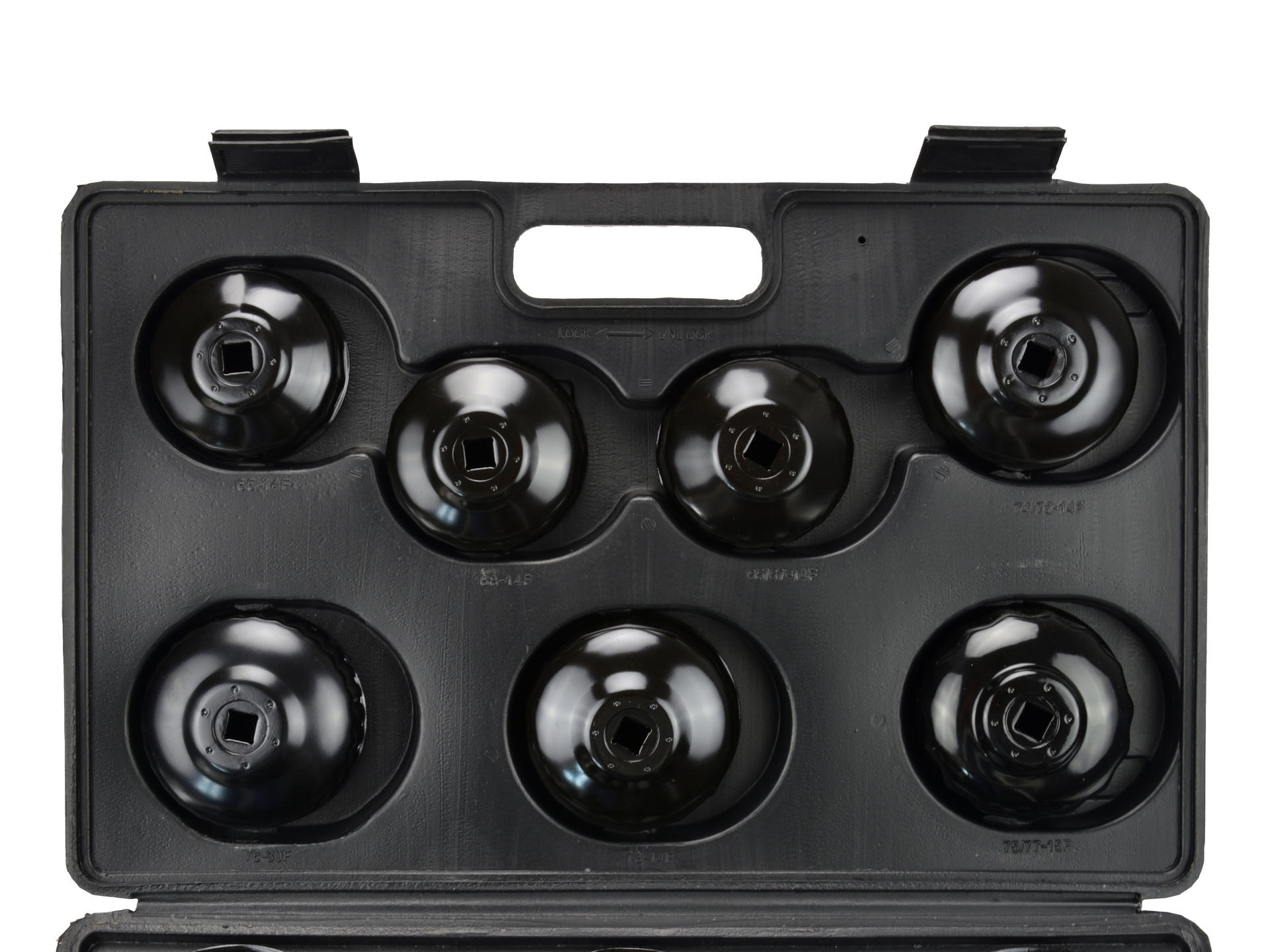 GEKO Hlavice - klíče na olejové filtry, 3/8", 14 ks - Obrázek 3