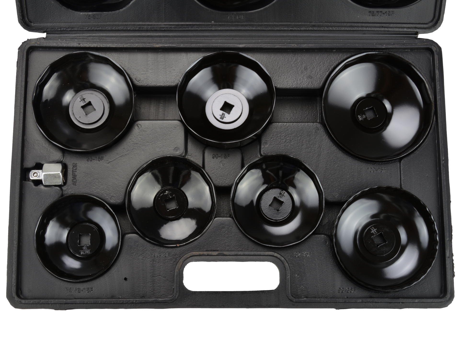 GEKO Hlavice - klíče na olejové filtry, 3/8", 14 ks - Obrázek 4