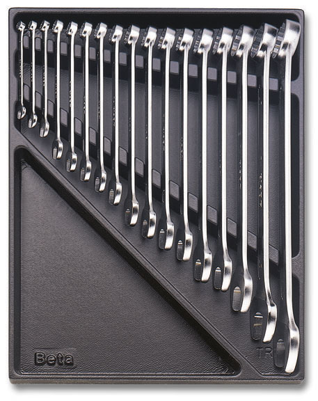 Beta tools Sada 17 klíčů 42 new v plastové podestě, 2424/t01