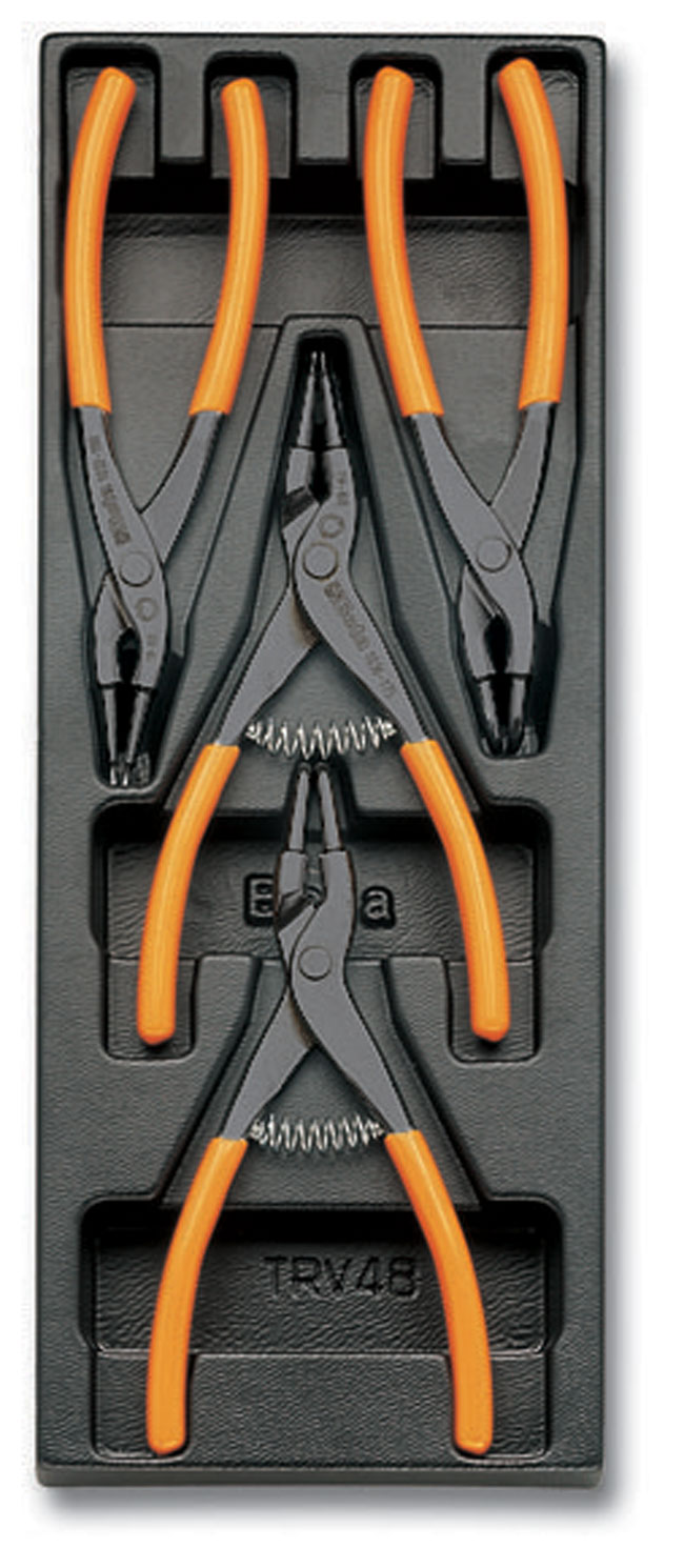 Beta tools Sada kleští 4ks v plastové podestě, 2424/t145