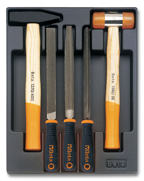 SADA NÁŘADÍ 5KS V PLASTOVÉ PODESTĚ, 2424/T231