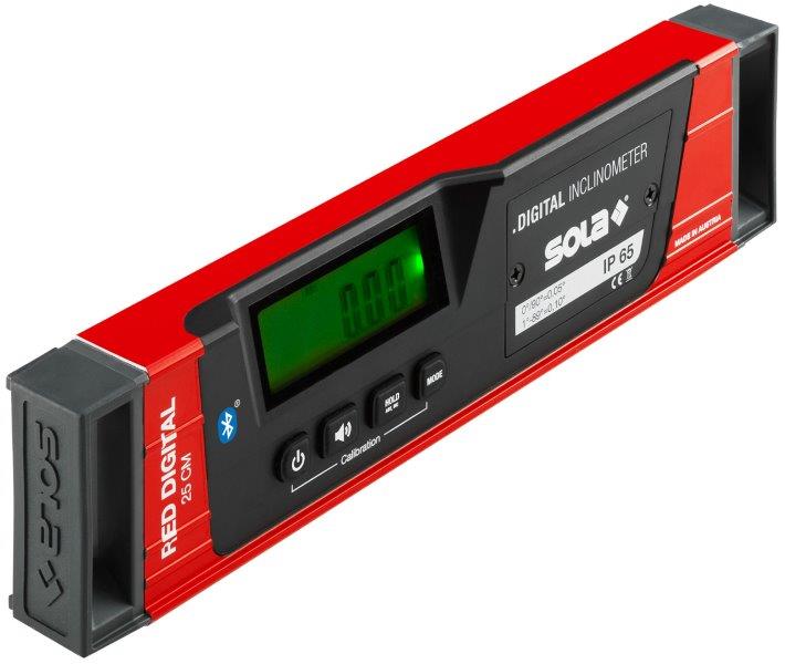 Vodováha digitální 25 cm, bluetooth – SOLA