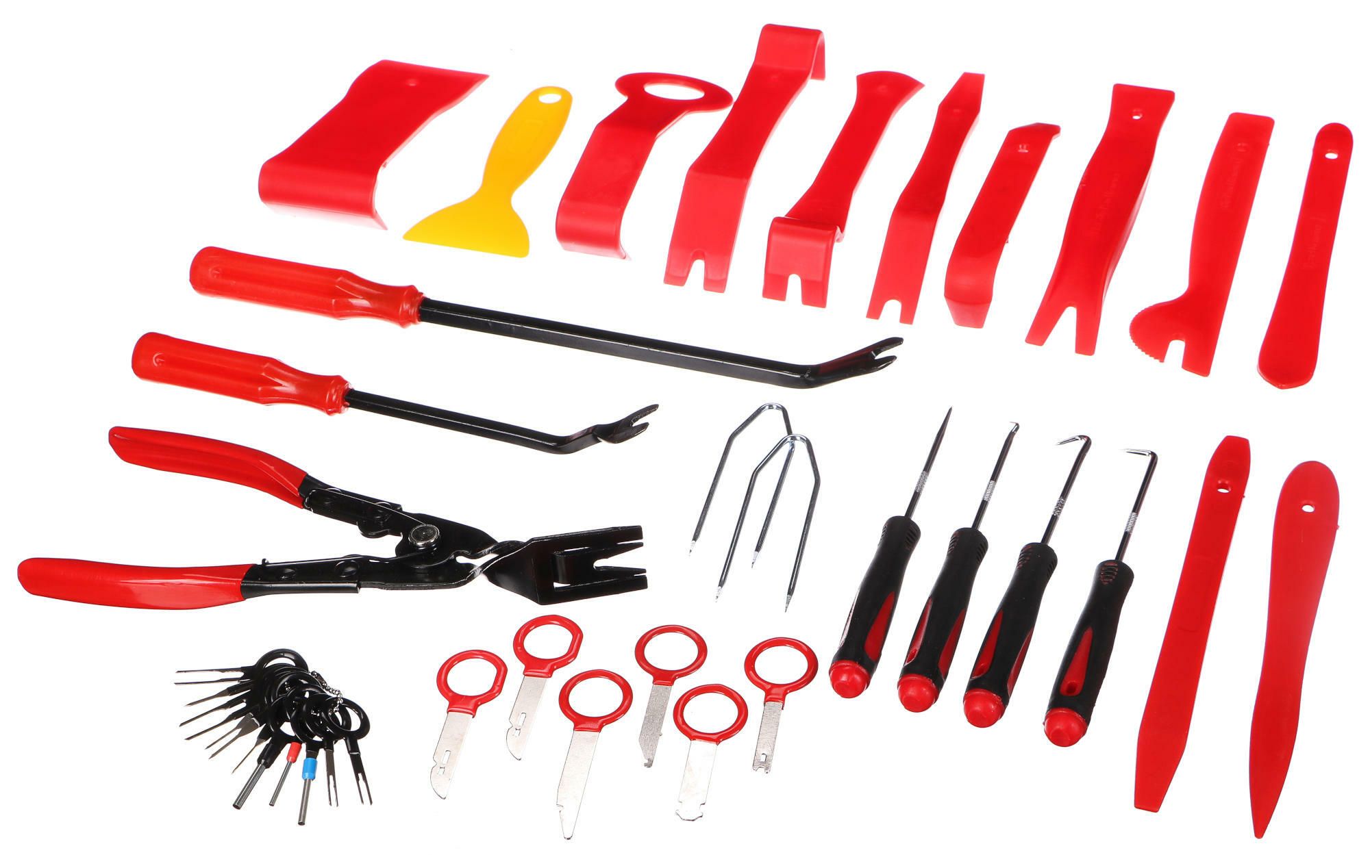 Sada k demontáži čalounění a interiéru MECHANIC TRIM SET, 38 ks - SIXTOL