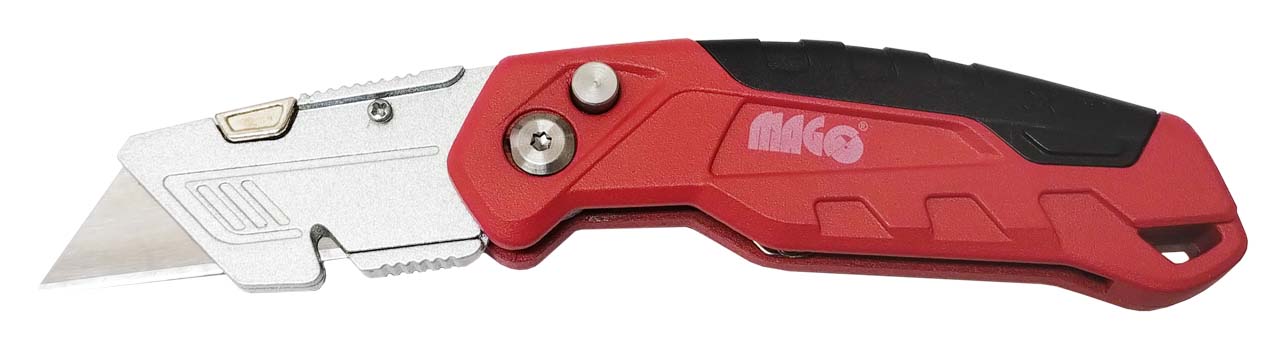 Nůž pro řemeslníky, délka 170 mm, 3 náhradní čepele - MAGG