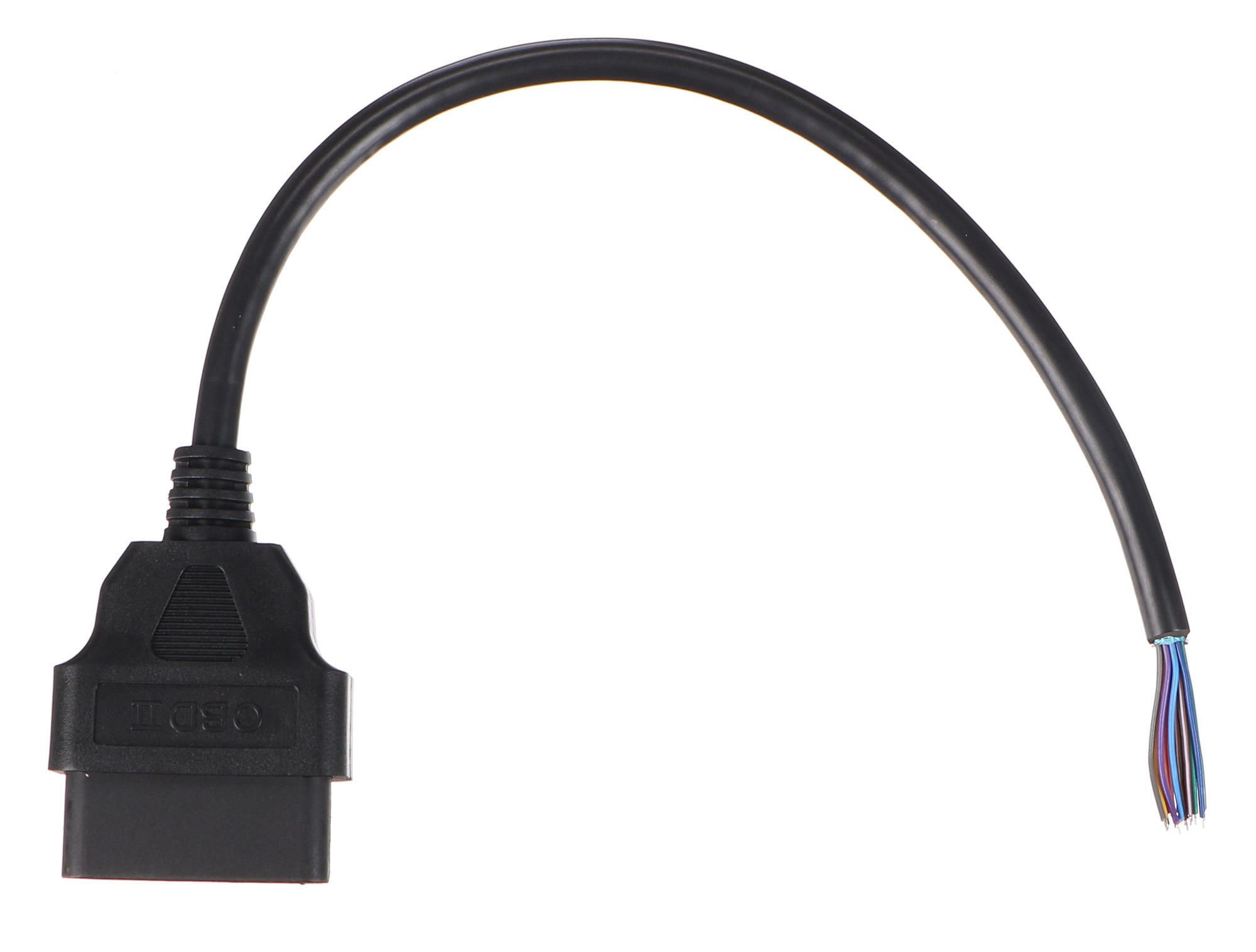 Prodlužovací kabel OBD2 s 16 piny samice-samec, 30 cm, MECHANIC CABLE 27 - SIXTOL