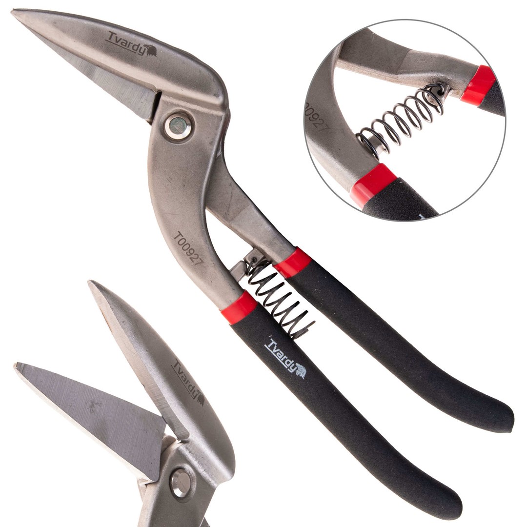 TVARDY Nůžky na plech "pelikánky", pravé, 300 mm