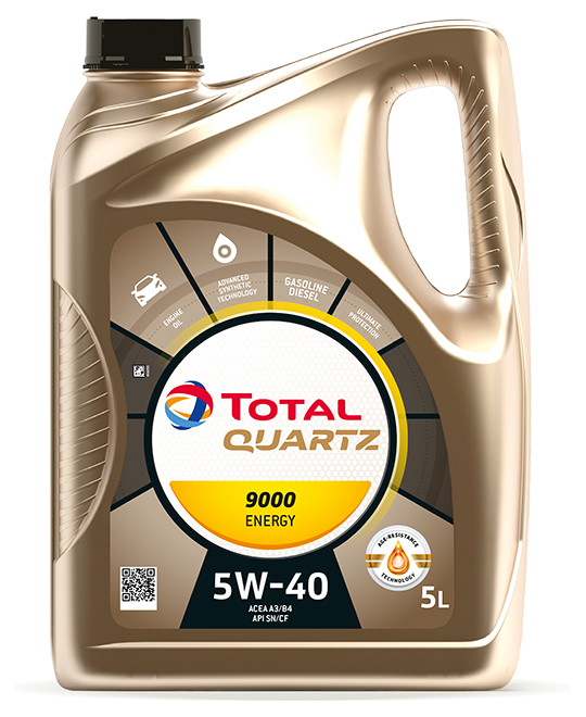 TotalEnergies Motorový olej TOTAL QUARTZ 9000 ENERGY 5W40, 5 l