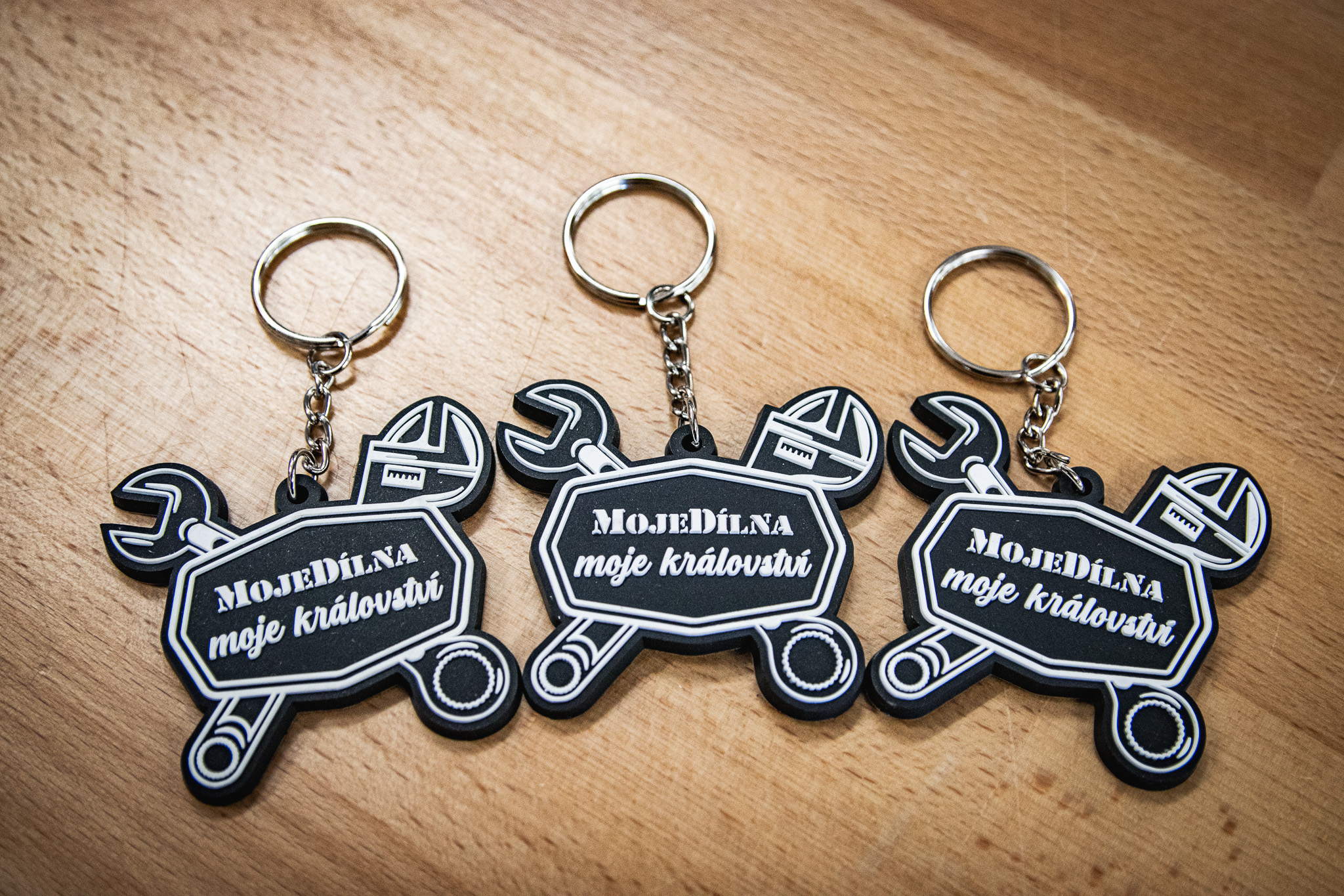 MDtools Pěnová klíčenka „MojeDílna.cz“