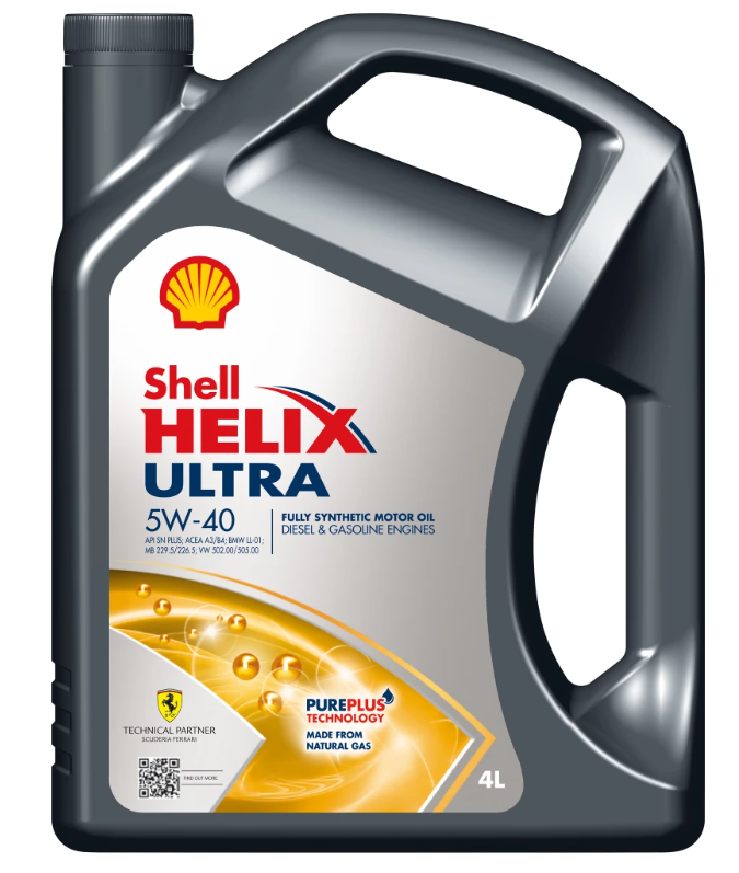 Motorový olej SHELL HELIX ULTRA 5W4, 4 l