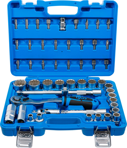 BGS technic Gola sada 1/2", 12hranné hlavice, sada 51 dílů - BGS 74509