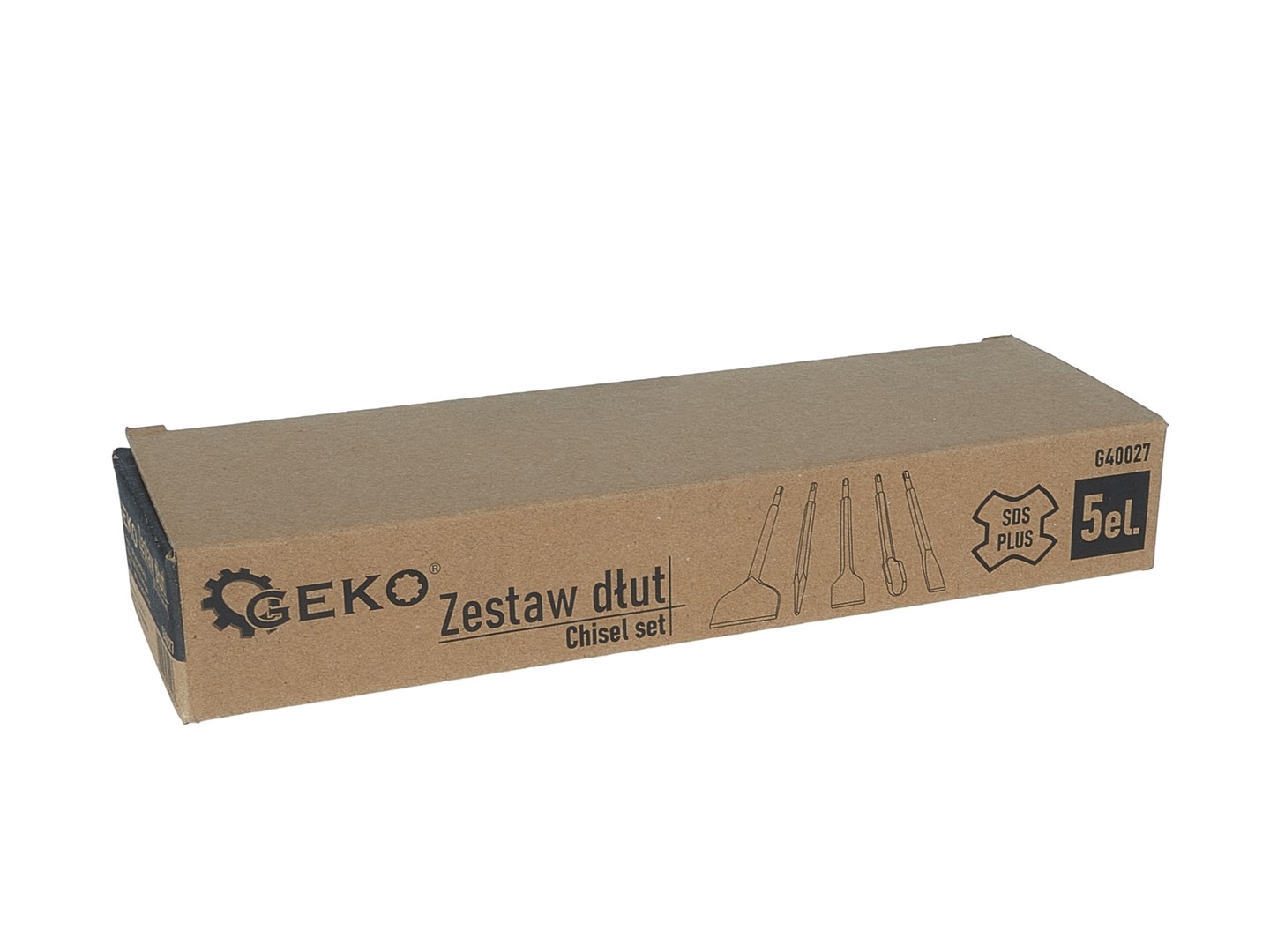 Sekáče pro vrtací kladiva, SDS+, 5 ks