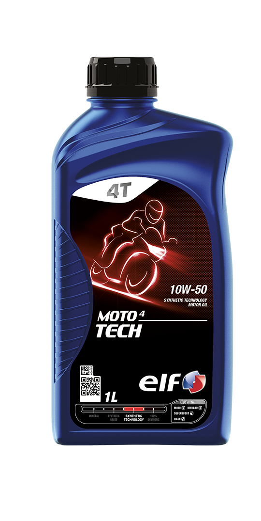 Motorový olej ELF MOTO 4 TECH 10W50, 1 l